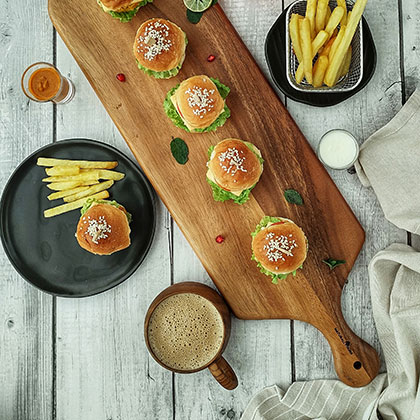 Rectangular Board - 58X18X2 cms