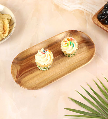 Oval Dish - 21X10X2 cms