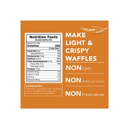 Belgian Waffle Mix - Josef Marc