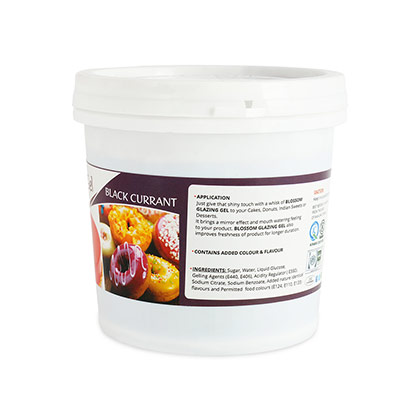 Black Current Glazing Gel 1kg - Blossom