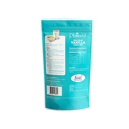 Real Bean Vanilla Cake Mix - Plattered