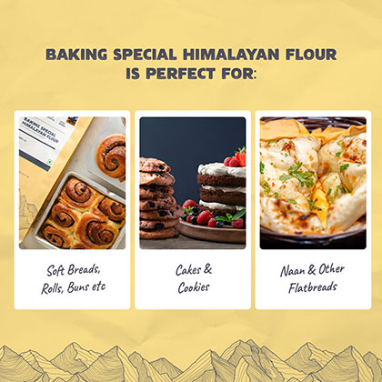 Baking Special Himalayan Flour - 5 Kg