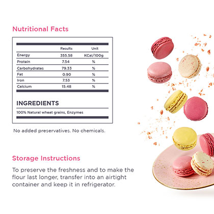 Himalayan Unbleached Cake Flour - 1 Kg