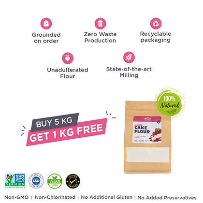 Himalayan Unbleached Cake Flour - 1 Kg