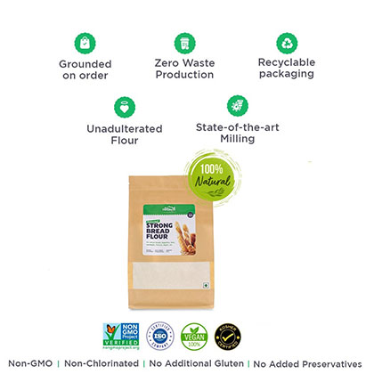 Unbleached Strong Bread Flour - 5 Kg