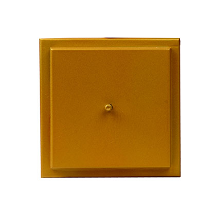 Gold Square Wooden Cake Stand