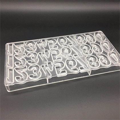 TTM Number Chocoalte Mould 1424