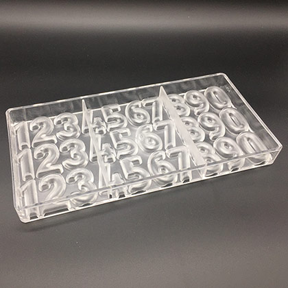 TTM Number Chocoalte Mould 1424