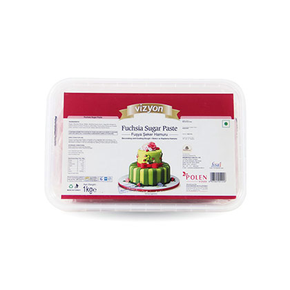 Vizyon Fuchsia Sugar Paste