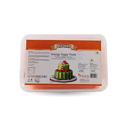 Vizyon Orange Sugar Paste