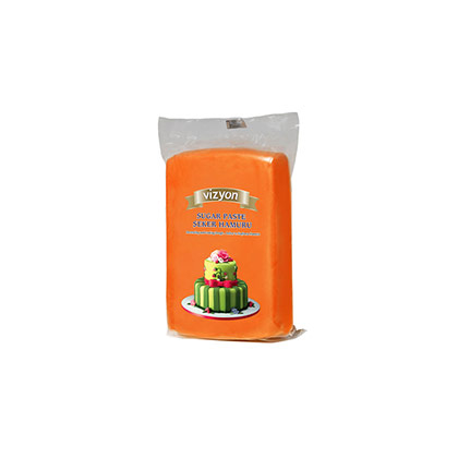 Orange Vizyon Sugar Paste 250 grms