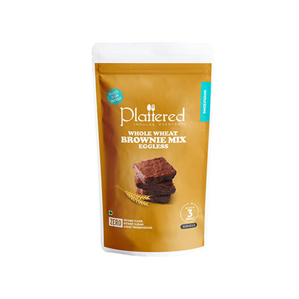 Whole Wheat Brownie Mix - Plattered