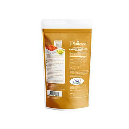 Whole Wheat Carrot Cake Mix - Plattered