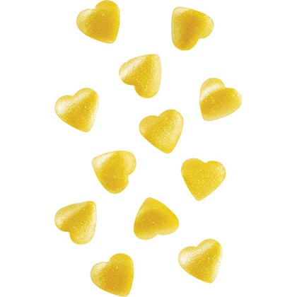 Wilton Edible Glitter Gold Hearts