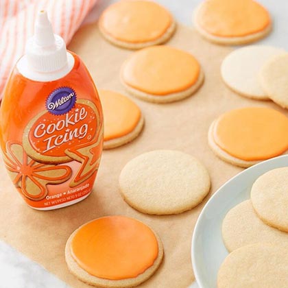 Wilton Cookie Icing Orange