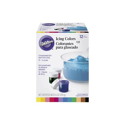 Wilton - Icing Colour - Pack of 12
