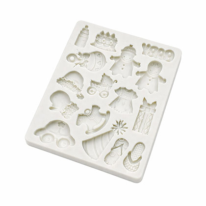 Baby Shower Fondant Mould