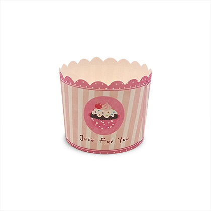 Pink Blue Paper Muffin Cups