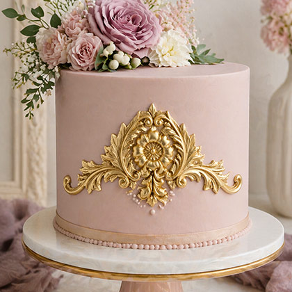 Baroque Fondant Mould