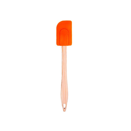 Silicone Spatula with Wooden Stick