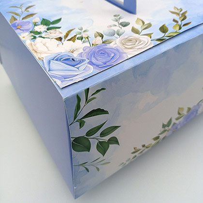 10 Inch Pyramid Cake Box