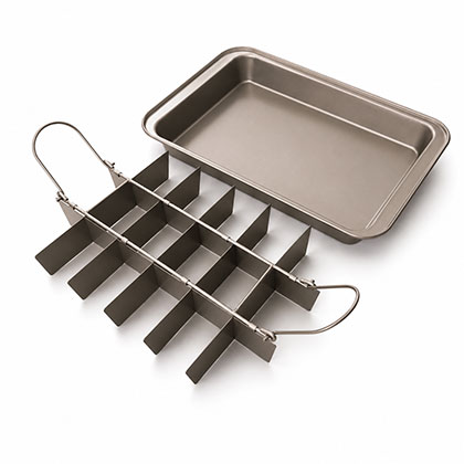 Brownie Pan with Divider