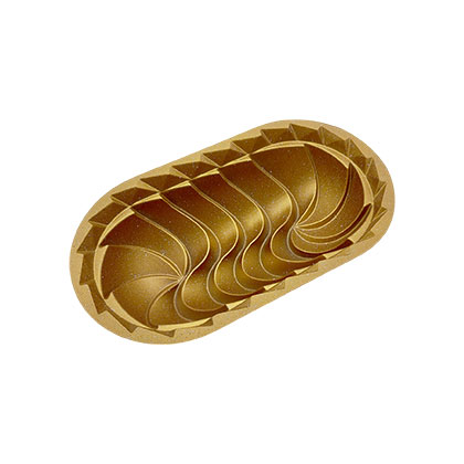 Helix Cast Aluminum Loaf Pan