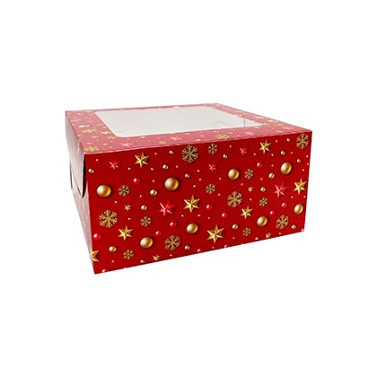 Christmas 10inch Cake Box