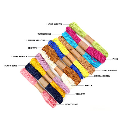 Twine Colourful Thread For Packing Set