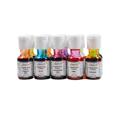 Colourmist Liquid Food Colour - 10pcs