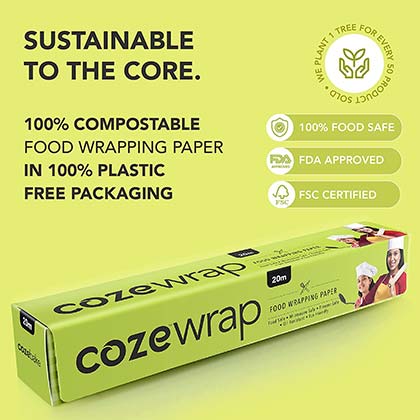 Coze Food Wrapping Paper Roll
