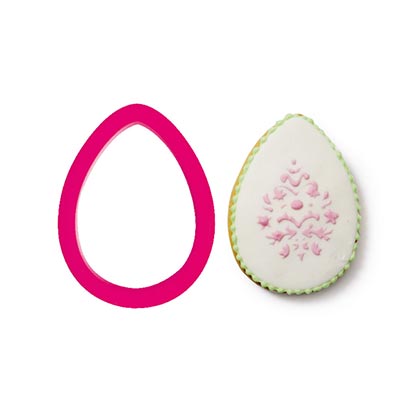 Egg Plastic Cookie Cutter