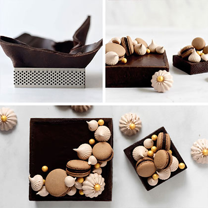 Stainless Steel Perforated Square Ring