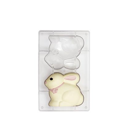 Bunny Polycarbonate Mould 94 X 80 mm