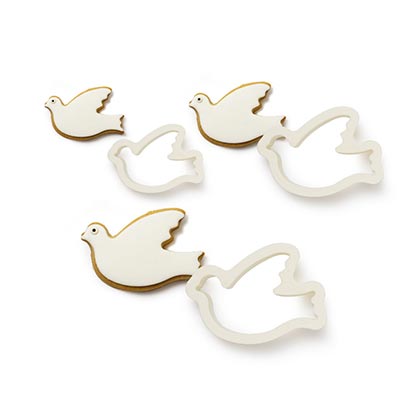 Doves Cookie Cutters Kit - 3 Pcs