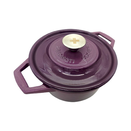 Royal Plum Enameled Dutch Oven
