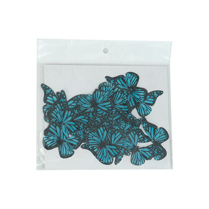 Blue Butterfly Wafer Toppers
