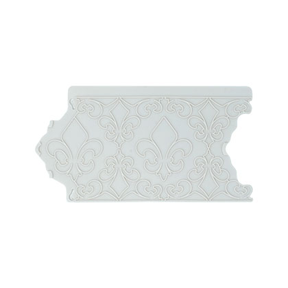 Damask Texture Fondant Mould