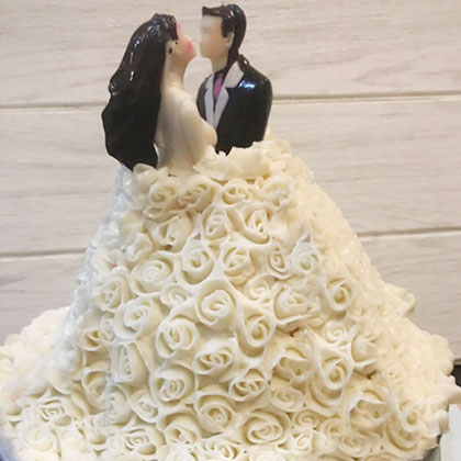 Rose Texture Fondant Mould