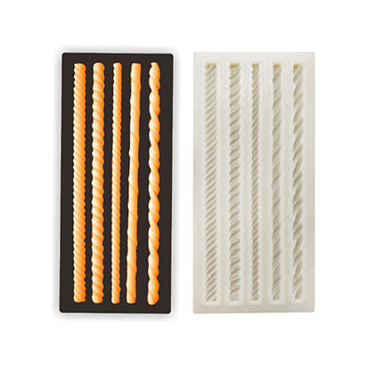 Small Rope Fondant Mould