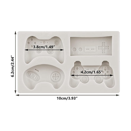 Game Remote Fondant Mould