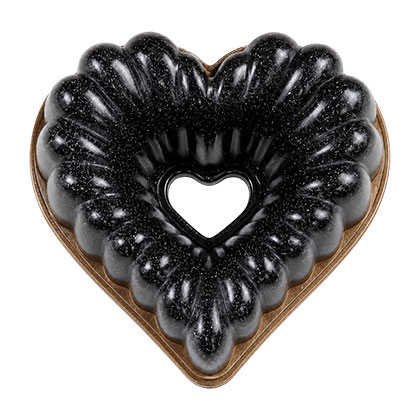 Heart Cast Aluminium Bundt Pan