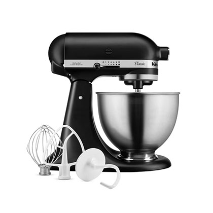 KitchenAid Black 4.3L Classic Stand Mixer