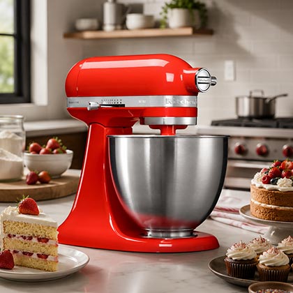 KitchenAid 3.3L Hot Sauce Artisan Mixer