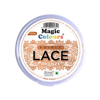 Magic Colours Bronze Edible Lace