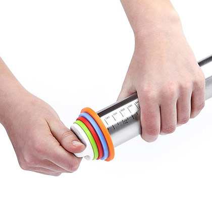 Adjustable Stainless Steel Rolling Pin