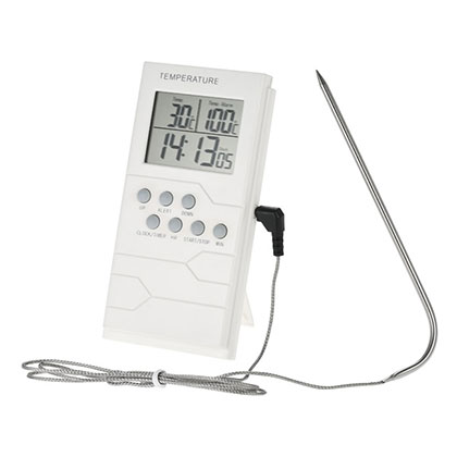 LCD Digital Thermometer With Probe