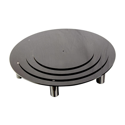 4 Tier Round Cupcake Stand - 8X10X12X14