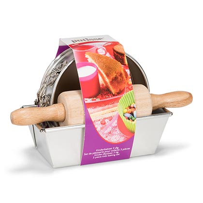 3 Piece Kids Baking Set