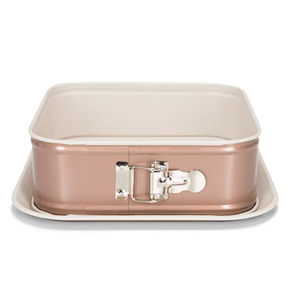 Square Springform Pan with Ceramic Coat